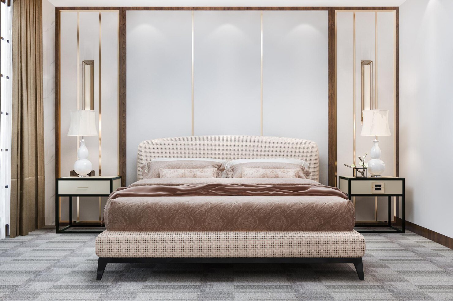 Minimalist Modern Bed